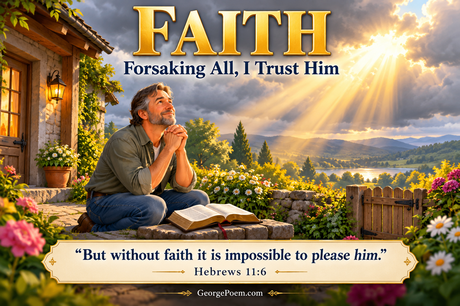Faith- Forsaken all , I Trust Him